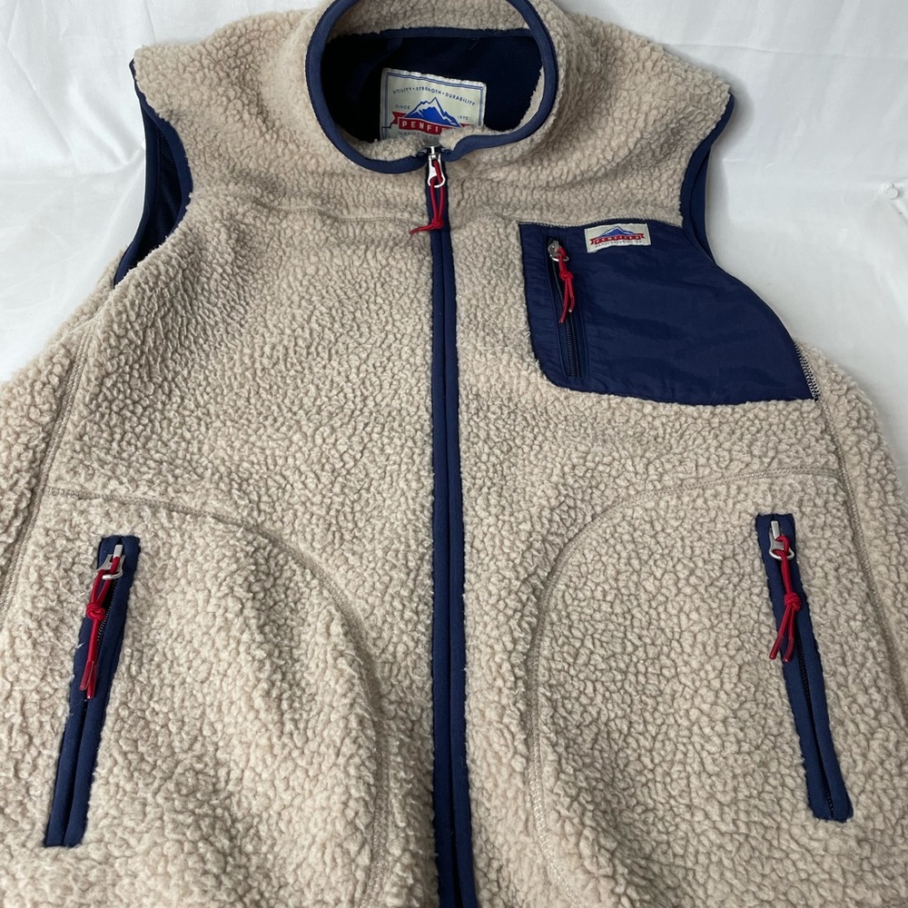 Penfield X Madewell Lucan Fleece Sherpa Women Vest